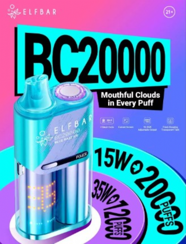 Elfbar BC20000 Puffs � Pod Descart�vel